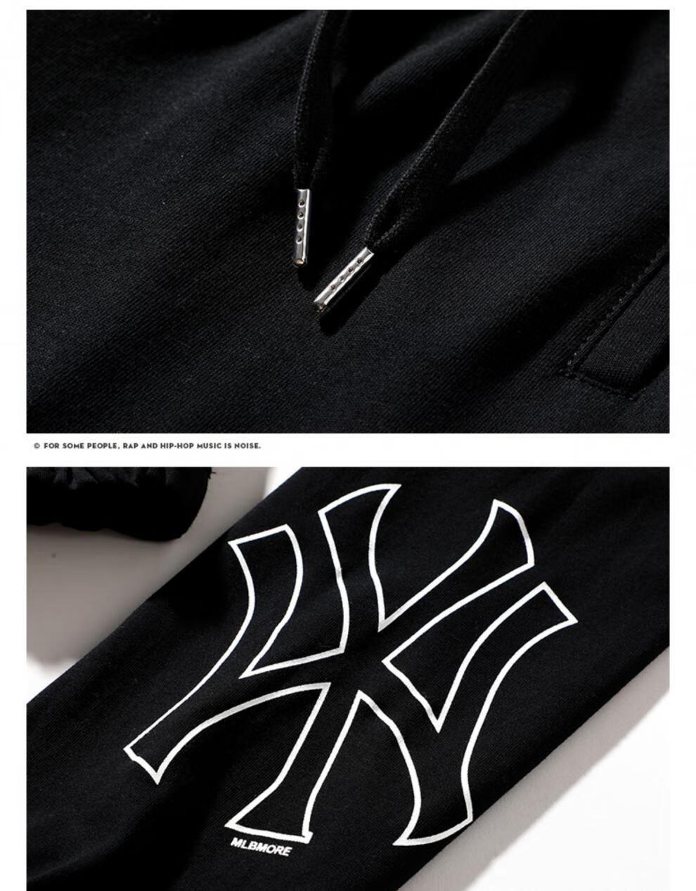 mlb官方mlb裤子大标ny长裤 黑色 黑色22707 l【图片 价格 品牌 报价】