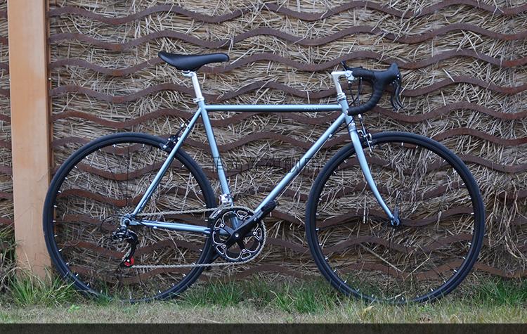 2022新款kolor卡勒单车钢架弯把公路自行车复古公路车14速手变赛车