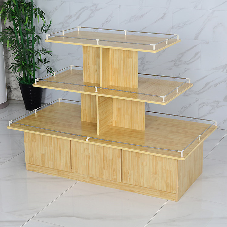 【包上楼安装】牛奶超市堆头货架中岛柜展示柜超市堆头促销台文具货架