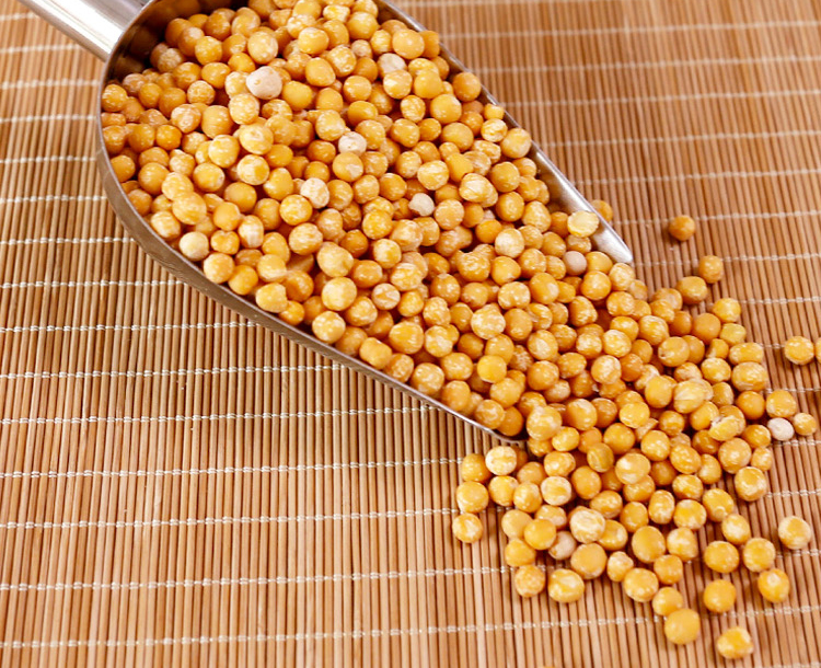 农家去皮干豌豆仁 豌豆黄 健康五谷杂粮2500g新脱皮干豌豆