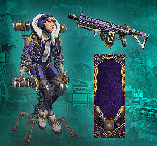 apex英雄瓦尔基里机器人艾许twitch礼包prime狗子皮肤 新手版 其他