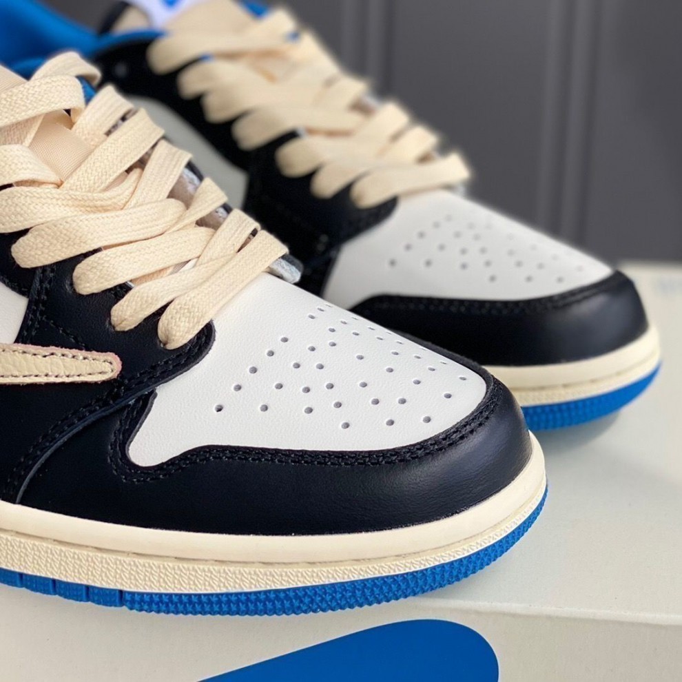 安踏aj1男鞋低帮莆田纯原aj男鞋棕倒钩aj烟灰夏季low板鞋篮球鞋小迪