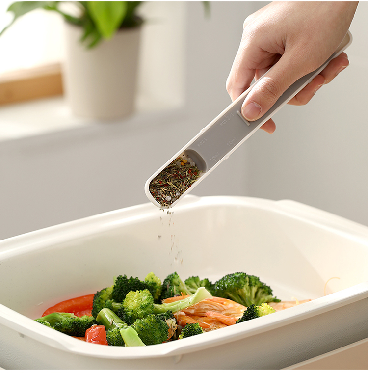 量勺婴儿带刻度量勺厨房定量控盐勺婴儿辅食奶粉克数勺子咖啡粉烘焙