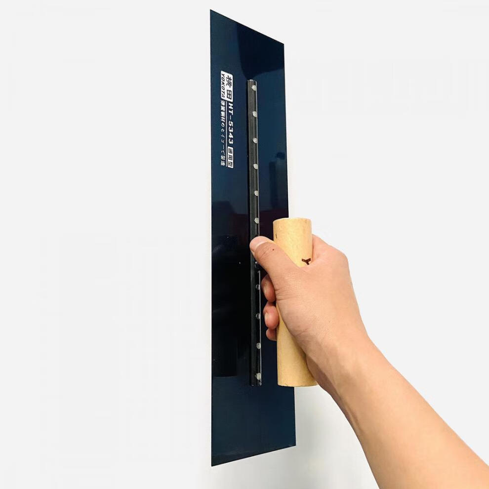 厂家直销横田40长通用抹子抹泥刀刮腻子批刀地坪漆施工工具【图片