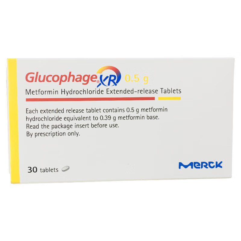格华止 盐酸二甲双胍缓释片 0.