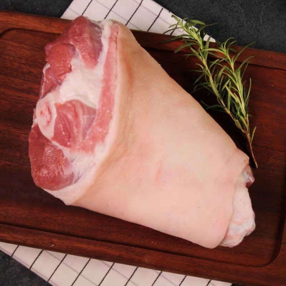 生猪肘子猪前后肘猪蹄膀生鲜新鲜冷冻家庭装送香料 1只装1.