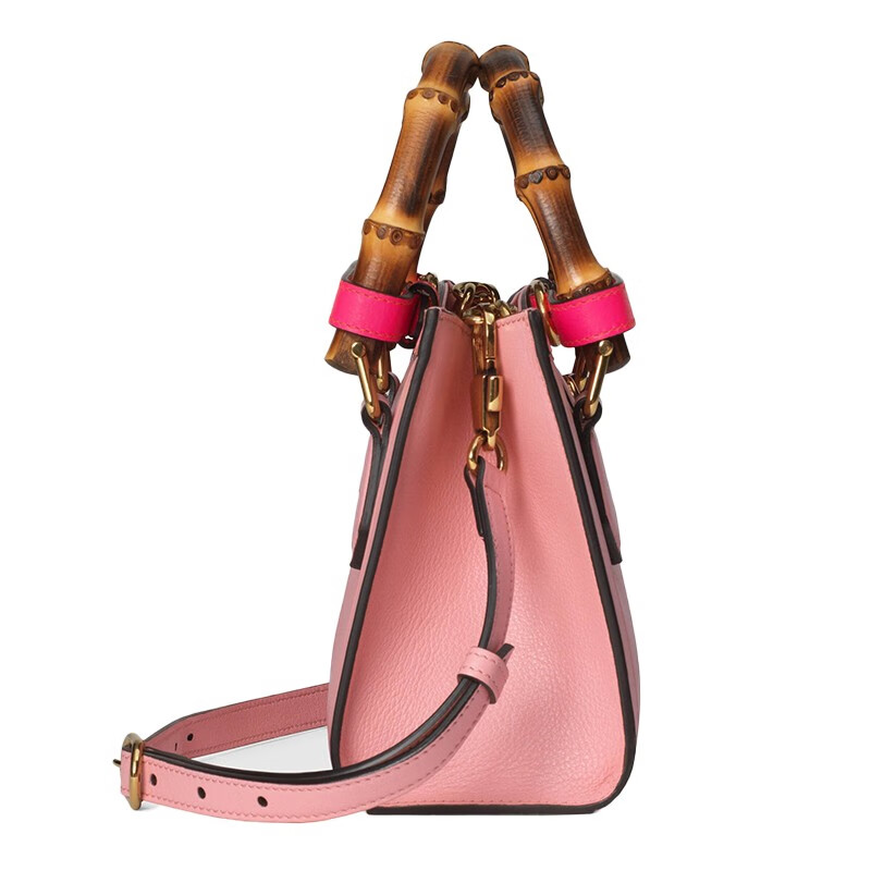 【买手代购】gucci古驰古奇女包新品单肩包竹节迷你托特包手提包 17