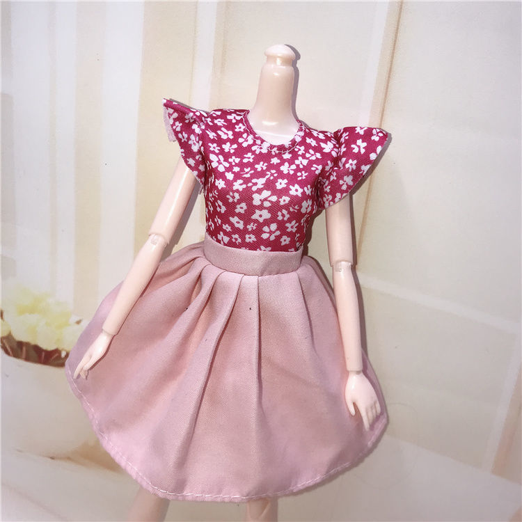 30厘米芭比娃娃的衣服30厘米芭比娃娃玩具衣服换装洋娃娃衣服套装女孩