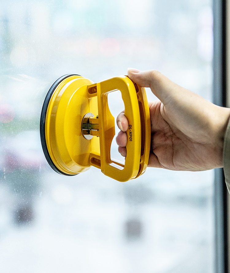 得力deli玻璃吸盘铝合金强力瓷砖吸盘吊顶地板吸提器单爪吸盘50kgdlx