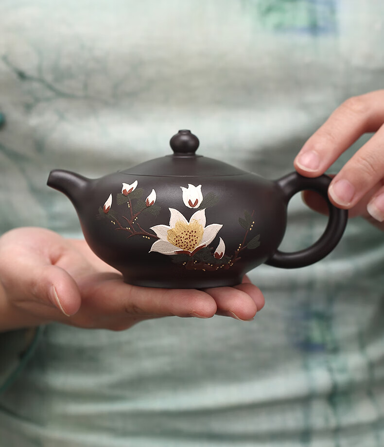 宜兴纯手工紫砂壶单壶原矿朱砂泥紫砂茶具仿古壶紫砂茶壶泡茶家用