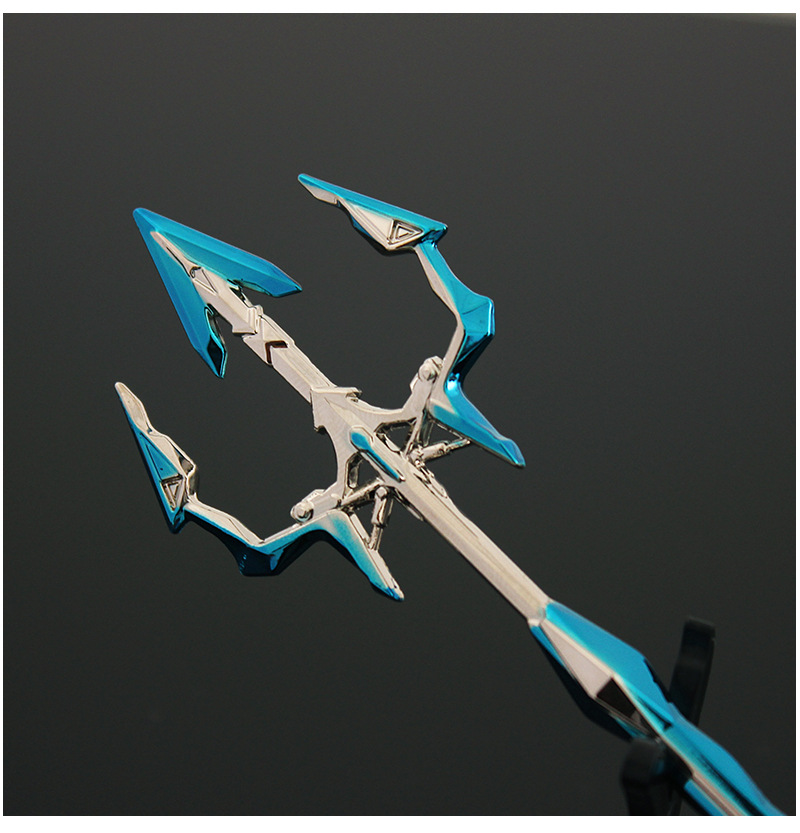 斗罗模型海神波塞冬三叉戟玩具模型创意玩具22cm 22cm海神波塞冬三叉