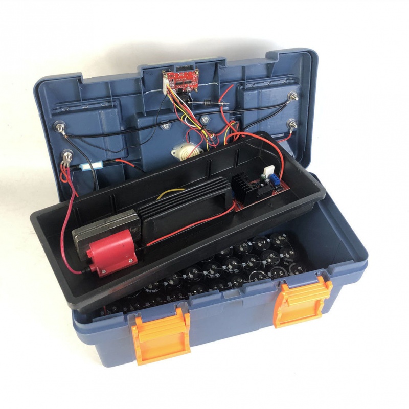 虎头牌智能机头激光高压包网野外拉线升压 2包120黑金刚电容【图片