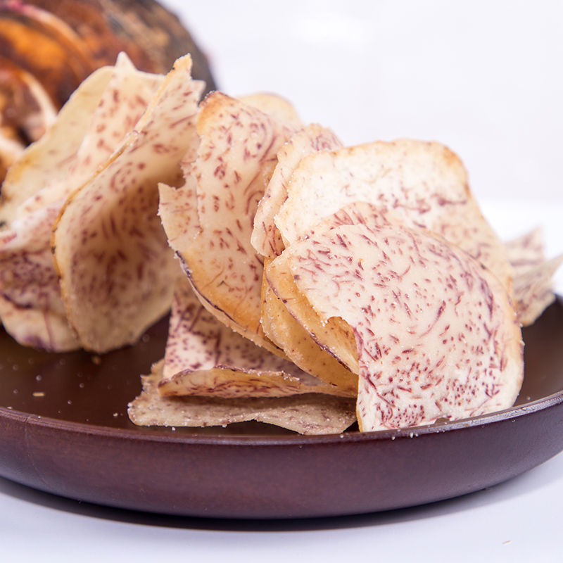 香芋脆片芋头片椒盐原切香芋脆芋酥片薄脆芋头干网红零食 椒盐芋头片