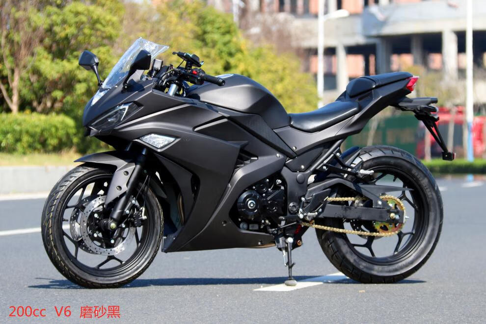 全新v6摩托车跑车双缸水冷400cc国四电喷公路赛r3重型机车可上牌 400