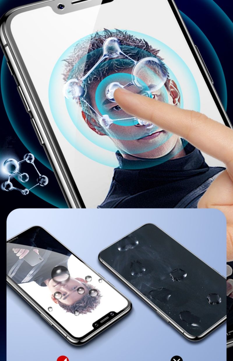 欣迪斯 华为coral00钢化膜cor-aloo手机膜荣耀play全屏华为cortl10