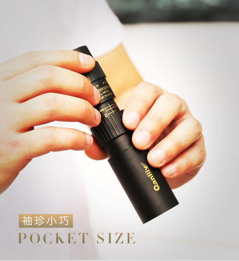 带十字倍镜瞄准镜望远镜10000倍手十字瞄镜单孔夜视小型观鸟光学无极