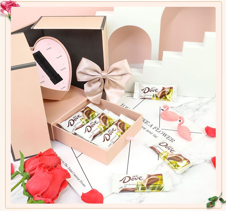 德芙巧克力至臻心意礼盒情人节三八妇女节生日礼物送女友老婆老师妈妈