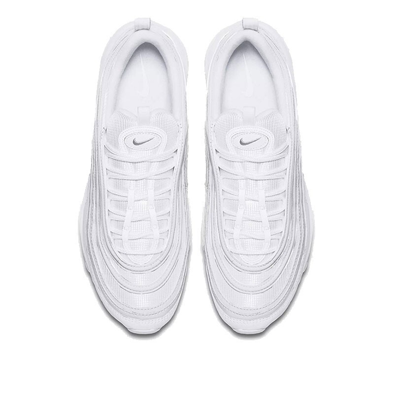 耐克(nike)air max 97男子子弹头运动气垫跑步鞋 dh1085 dm8588 白绿