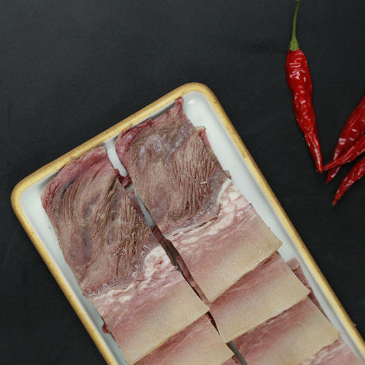 新鲜现杀牛头肉带皮牛脸肉熟牛头肉牛皮牛肉筋头巴脑牛杂牛蹄牛筋五斤