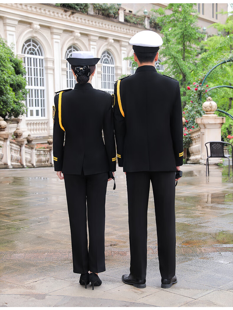 暧献 物业形象岗礼宾服新款保安工作制服套装男女春秋冬季立领西服