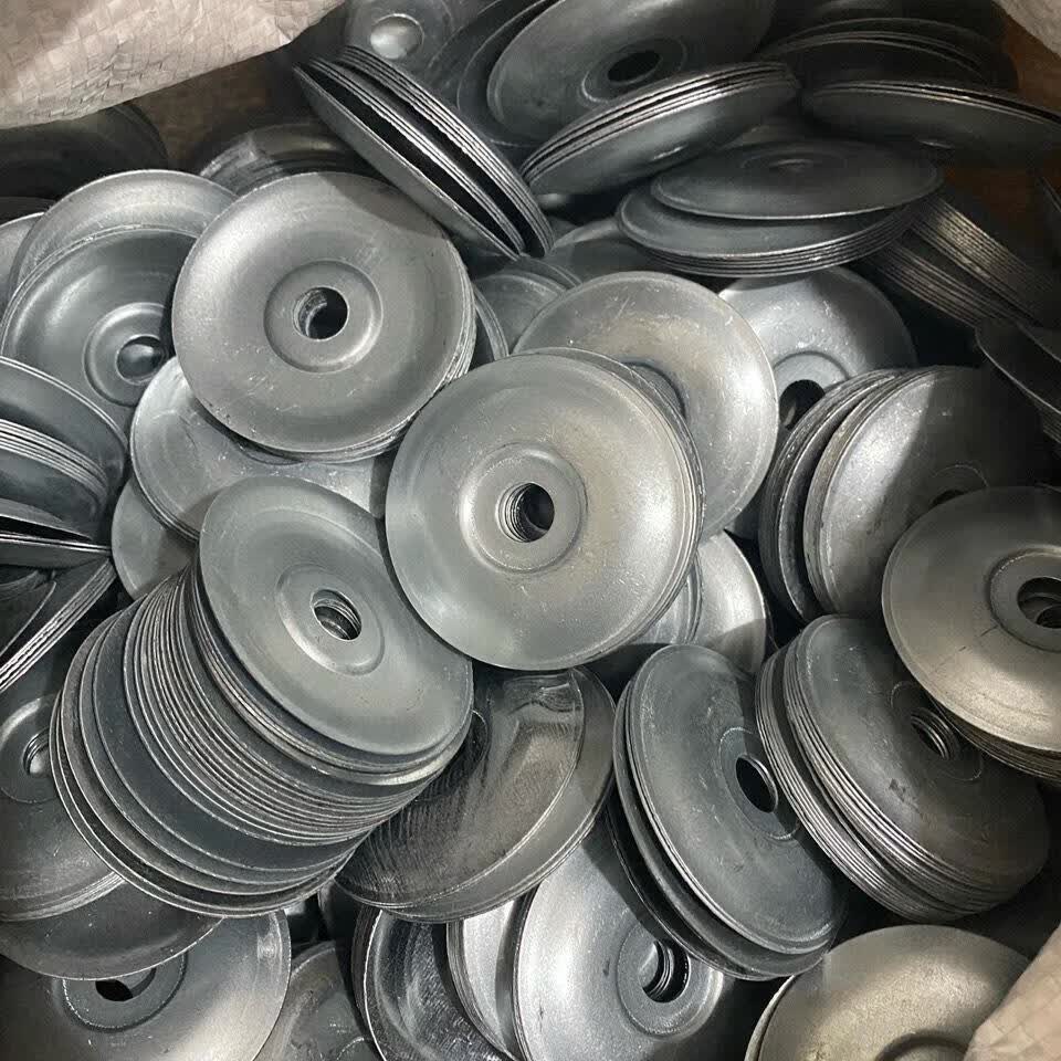 风管加固片大圆垫片通风管道加固垫支撑通风配件排烟送风镀锌垫片