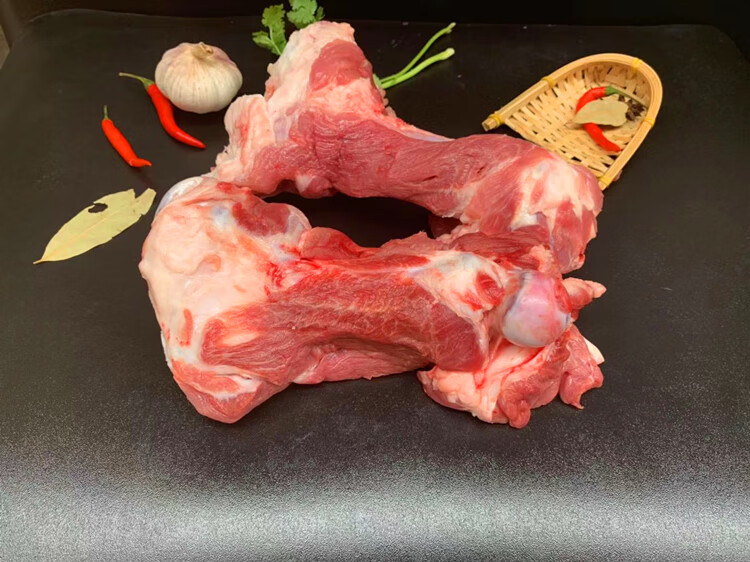 猪大骨筒骨新鲜农家黑猪肉散养土猪肉生鲜大骨头猪排满生鲜京鲜配送 5