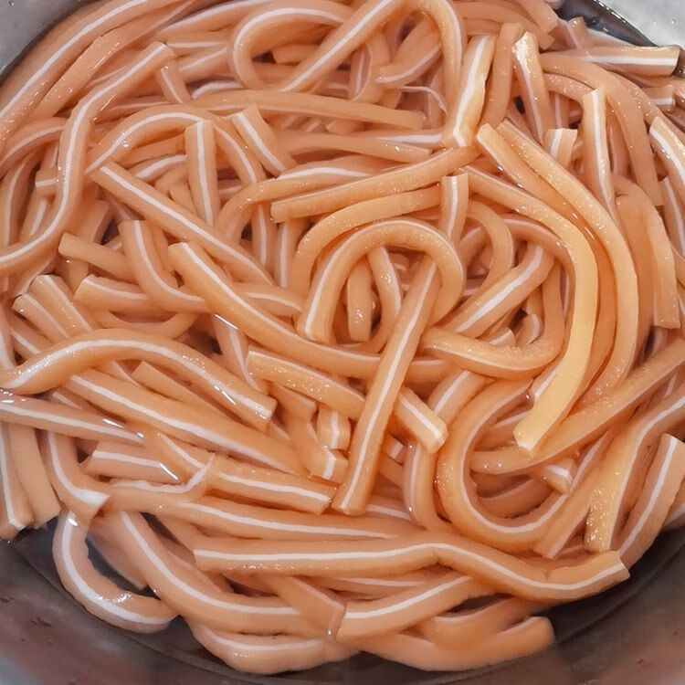 五折 魔芋素食素火腿片2500g麻辣烫火锅食材系列饼干膨化食品酒水