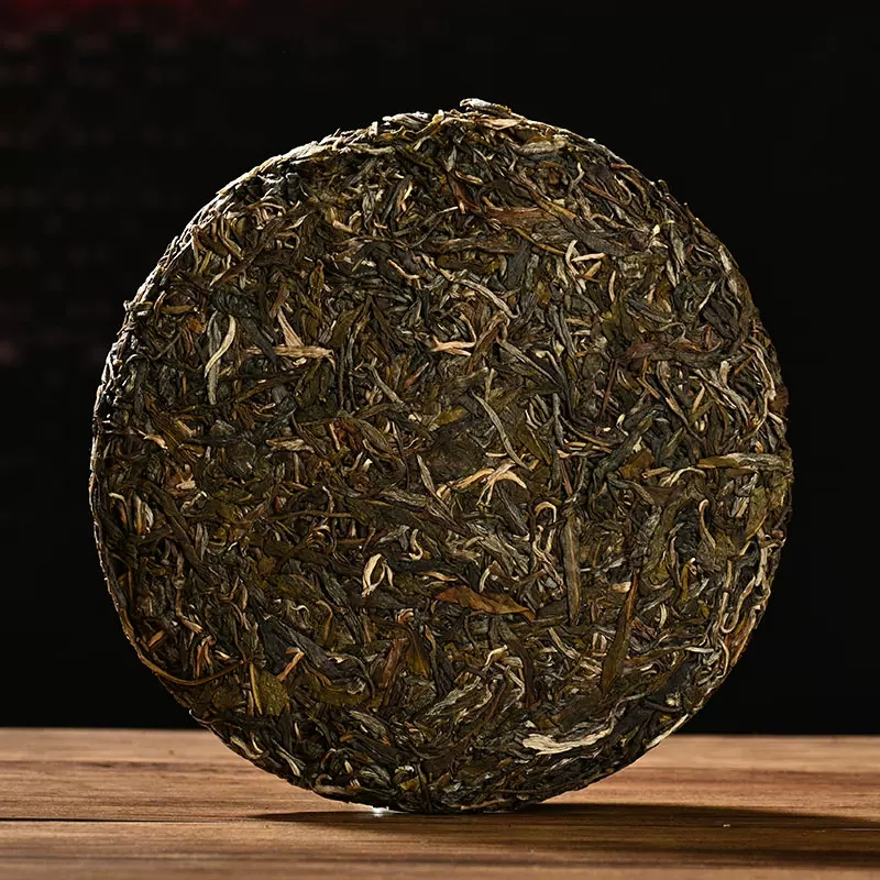 晨臻 云南勐海老班章 生态茶王饼茶song礼大白菜生茶357g 茶357g