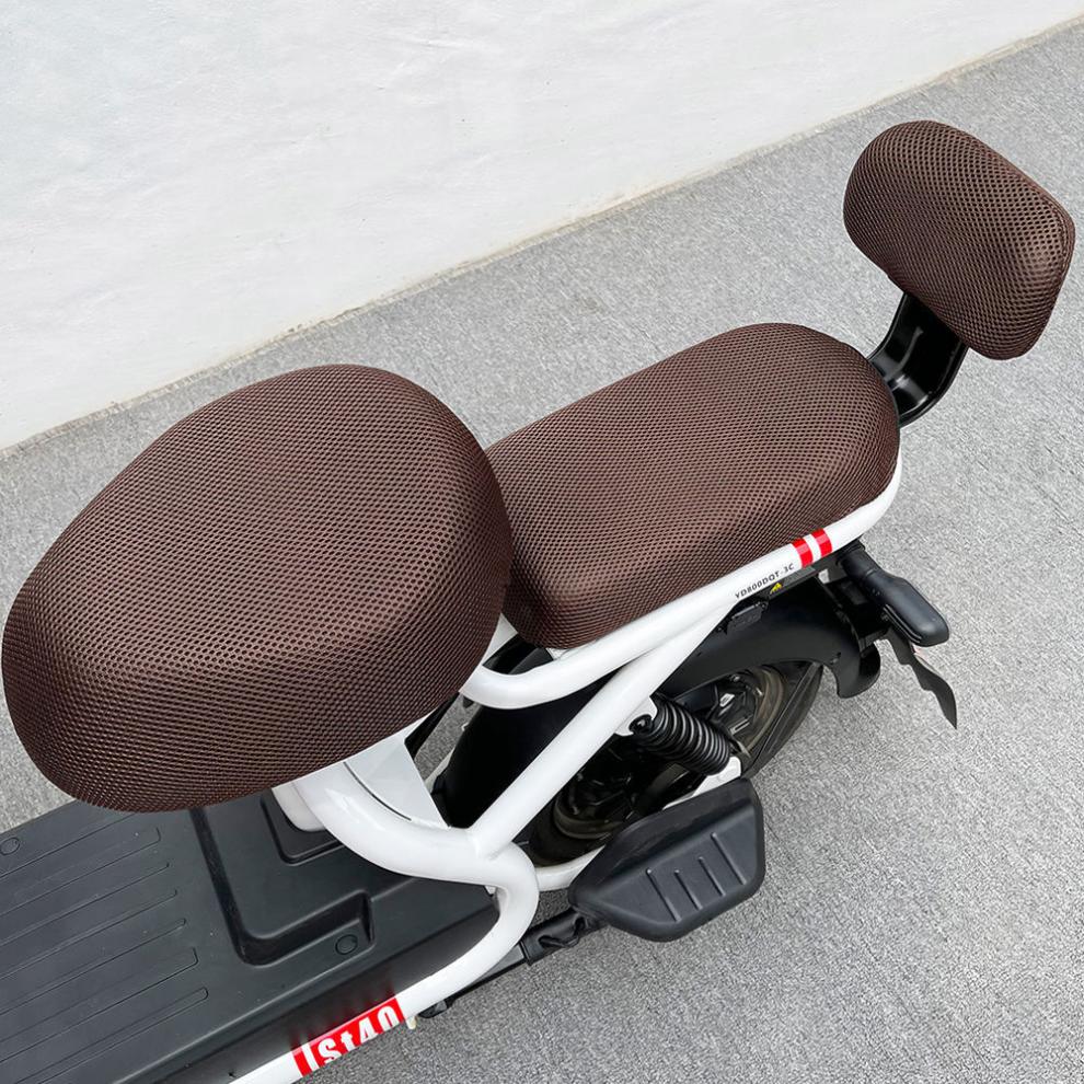 夏季台铃电动车坐垫套防烫防晒隔热电车自行车全包通用型座套新款