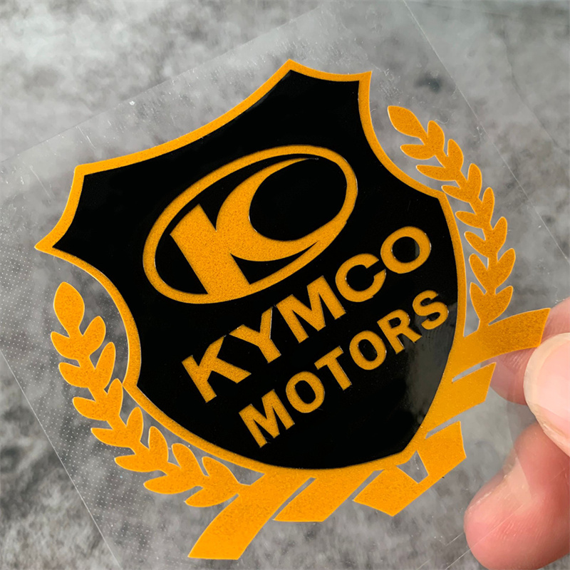 适用于光阳ct250赛艇s350贴纸kymco踏板摩托车标志挡风减震反光贴