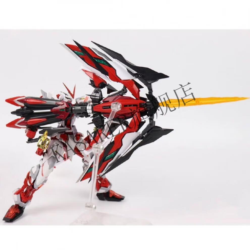 初石 大班 mb 8812 红异端带战术大剑 mb1/100 拼装模型带水贴地台