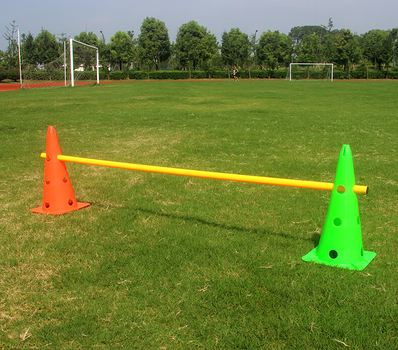 热奥 足球绕杆桩训练器材学校中考篮球田径运动蛇形跑杆教学体育训练