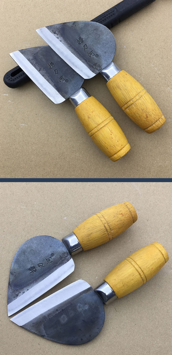 手工鳝鱼刀剖黄鳝刀工具破鱼鳝鱼杀泥鳅黄鳝专用刀划鳝鱼丝j 圆柄铬钢