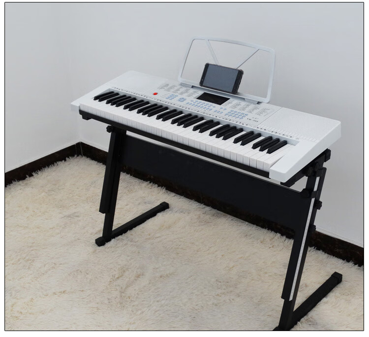 永美61键电子琴 永美电子琴388成人儿童初学者入门专用多功能双排61键