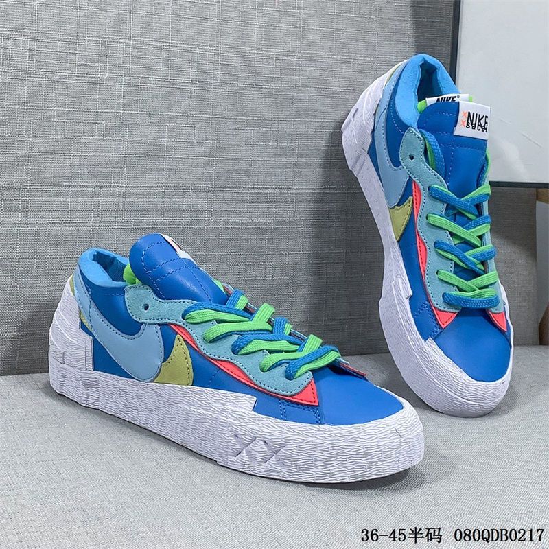 【官方旗舰】blazersacai开拓者三方联名解构双勾男女休闲板鞋情侣