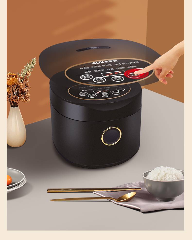 微型电饭煲单人电饭煲多功能家用智能预约3l饭锅煮蒸煲汤小型迷你1-2