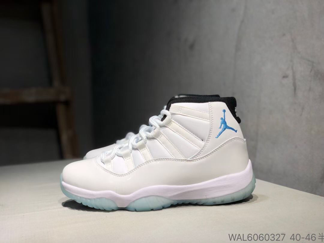 2022新款高帮aj11满天星闪粉银白男女篮球鞋康扣篮运动鞋aj11 黑金 36