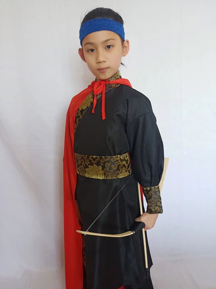 玉兔服装 儿童后羿射日服装童话剧舞台演出嫦娥玉兔头饰吴刚斧头逢蒙