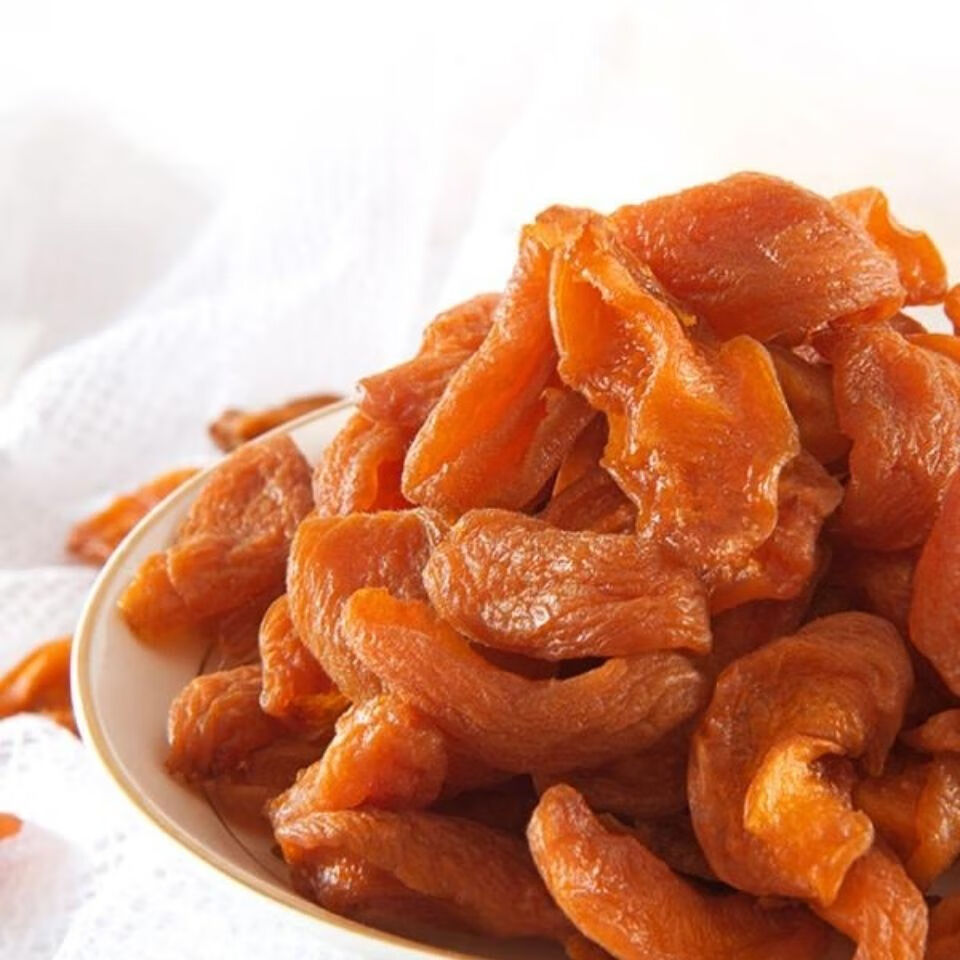 阳高特产杏脯杏肉杏干杏条特色小吃山西大同美食 买二加一750克红杏条