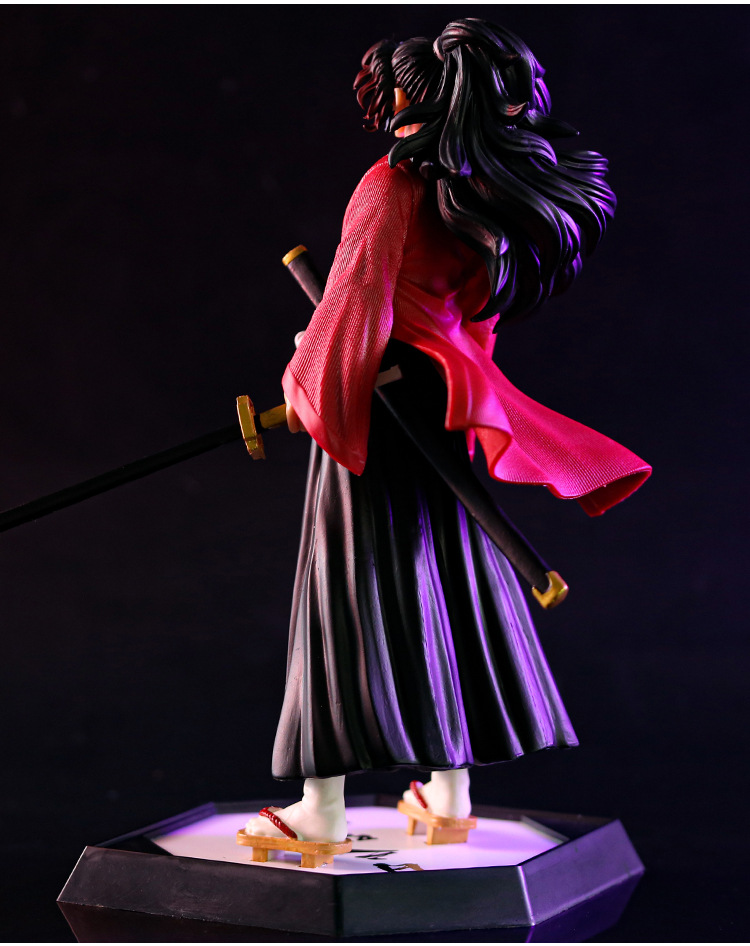 限量版鬼灭之刃模型手办gk继国缘一 黑死牟 妓夫太郎 堕姬 鬼灭之刃