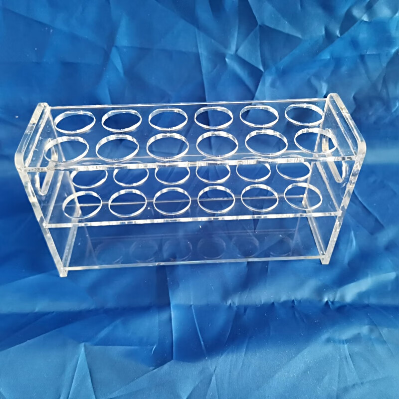 pp耐高温耐酸碱50孔100孔试管架20毫升核酸检测管架采样管架定制20孔1