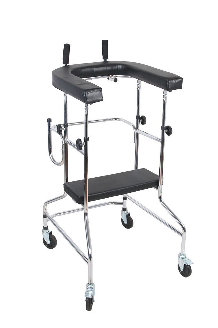 (tyl)老人站立架儿童康复训练站立架残疾人助行器 黑【图片 价格 品牌