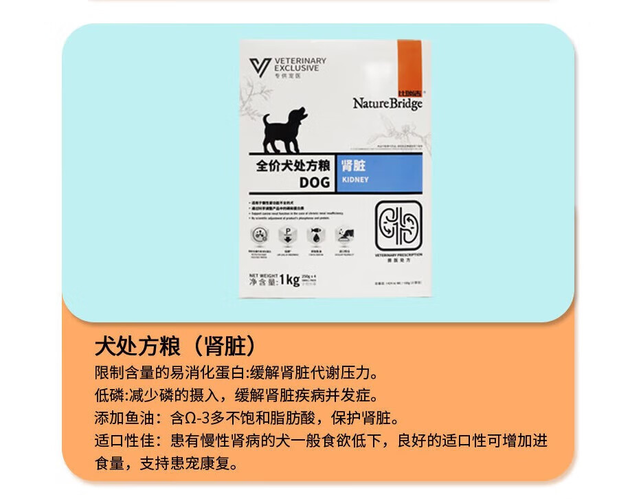 比瑞r吉狼全系列狗粮低脂胰腺狗粮泌尿道结石胃肠道肾脏产后术后康复