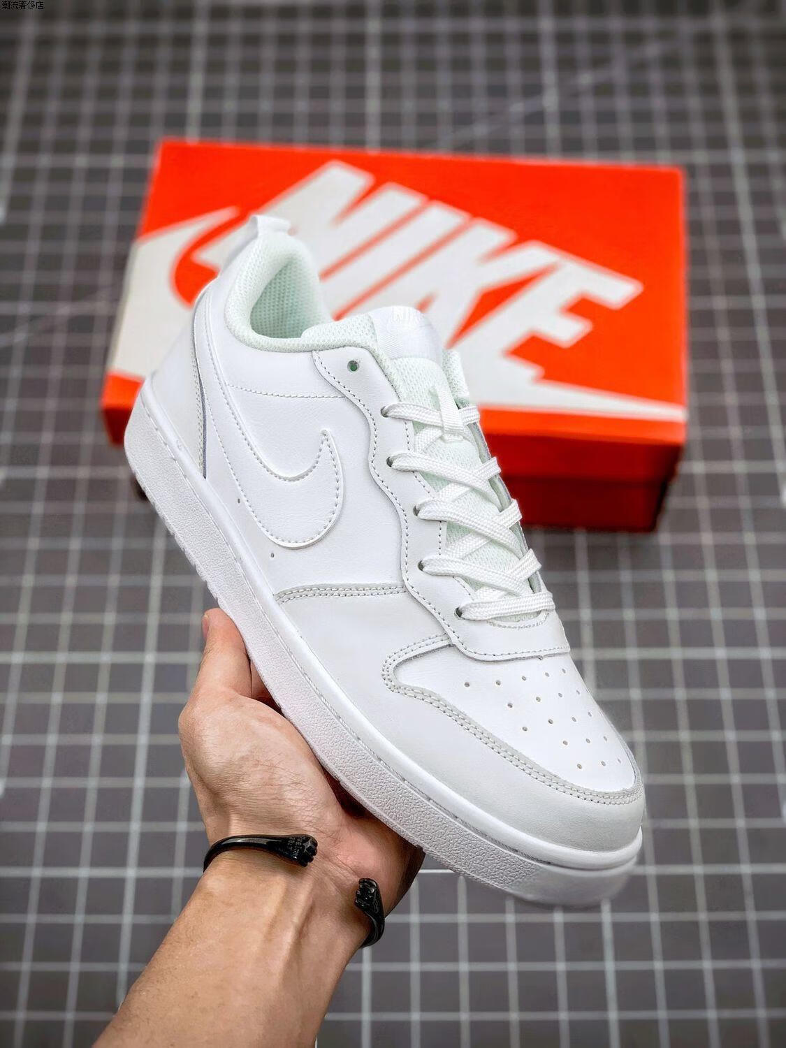 【官方旗舰】dunk aj courtboroughlow2女子小白鞋男低帮休闲运动板鞋