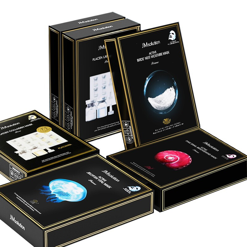 jm肌司研面膜贴10片盒蜗牛贴片面膜男女学生面膜贴组合装补水保湿紧致
