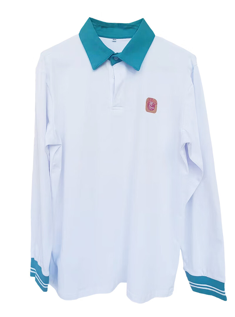 款校服秋季长袖t恤 短袖t恤短裤薄夏长裤运动服可订制 广州二中-长袖