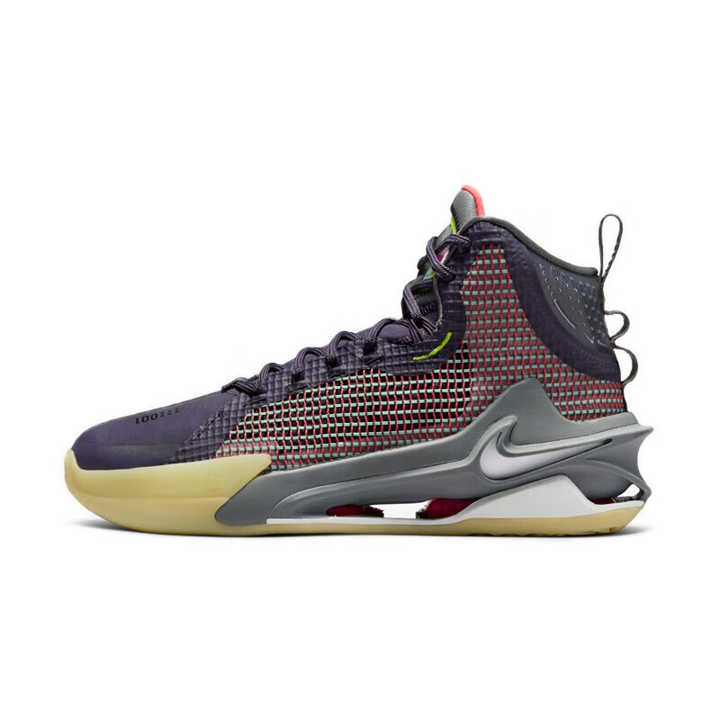 耐克nike zoom gt jump 灰白色 橙蓝色 减震耐磨实战篮球鞋 运动鞋