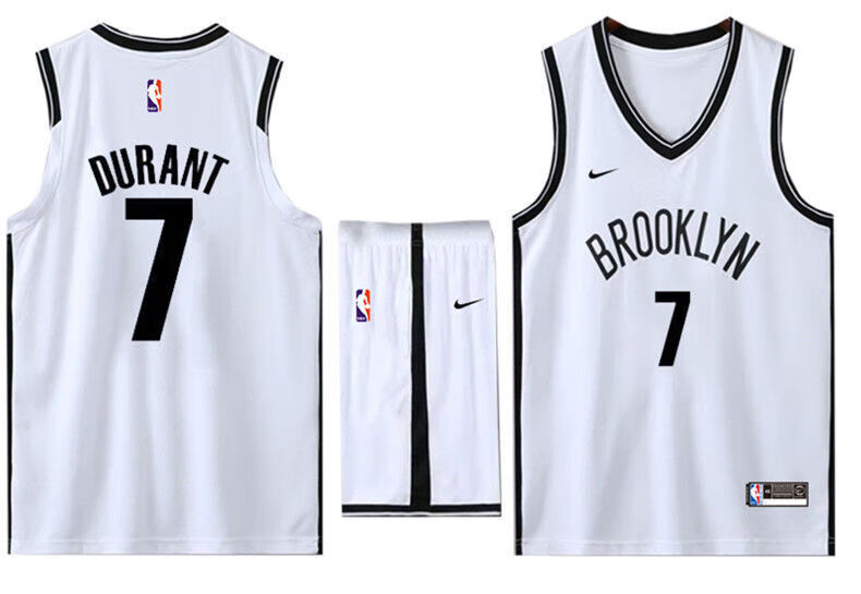 korc耐克顿杜兰特球衣新篮网队11号球衣7号杜兰特13号哈登定制儿童