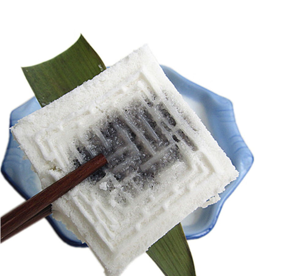 绍兴嵊州三界大糕豆沙糕蒸米糕发糕早餐点心传统手工糯米糕点零食