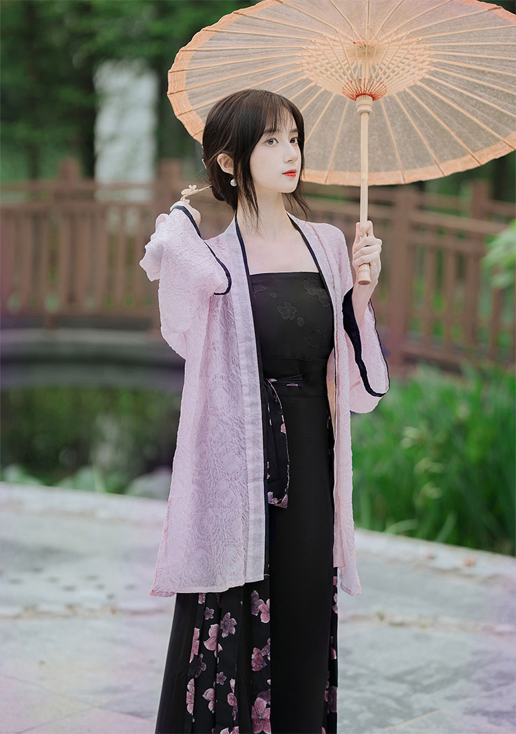 澳利西新中式复古改良汉服日常可穿汉元素三国风仙女连衣裙少女初中